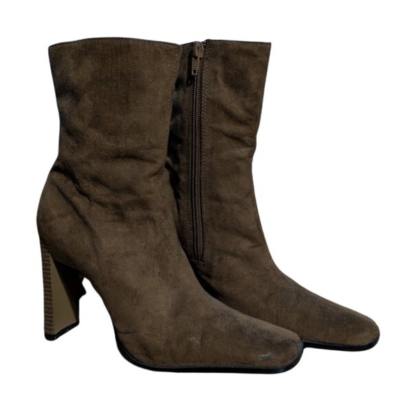 Vintage '00 Summer Rio Size 6.5 suede boots - Picture 4 of 5